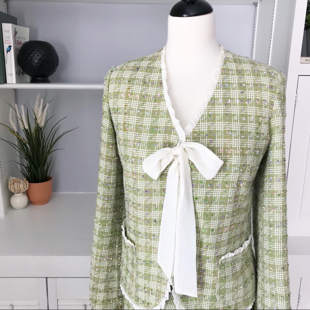 Vintage Carlucci | Confetti Tweed Suit Set | M/L